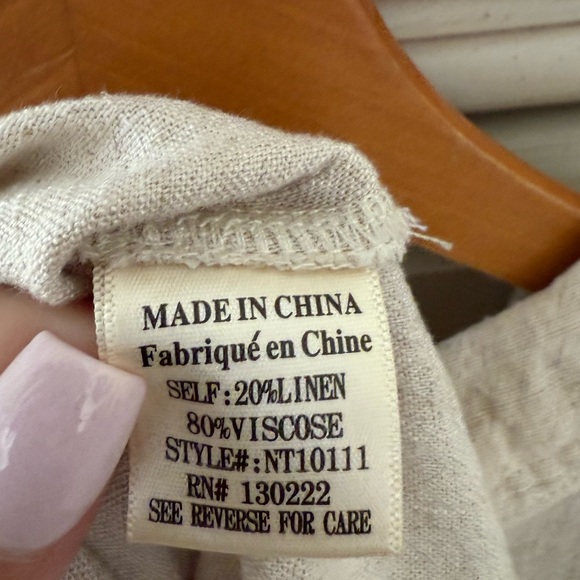 Altar'd State Cream Button-Up Top - Picture 5 of 5